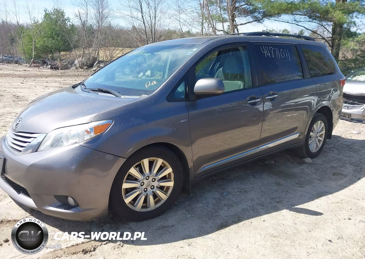 2017 Toyota Sienna Xle 7 Passenger VIN:5TDDZ3DC3HS157320 - 2