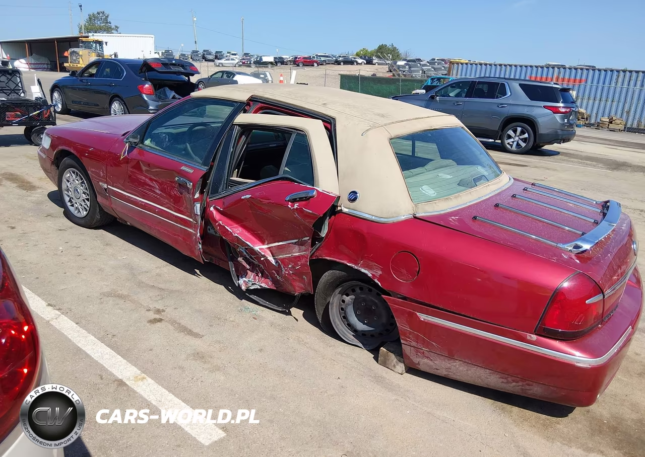 2000 Mercury Grand Marquis Gs VIN:2MEFM74W4YX745139 - 3