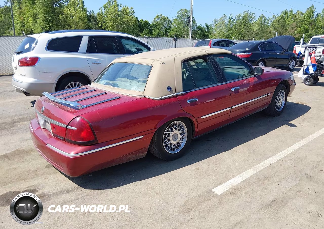 2000 Mercury Grand Marquis Gs VIN:2MEFM74W4YX745139 - 4