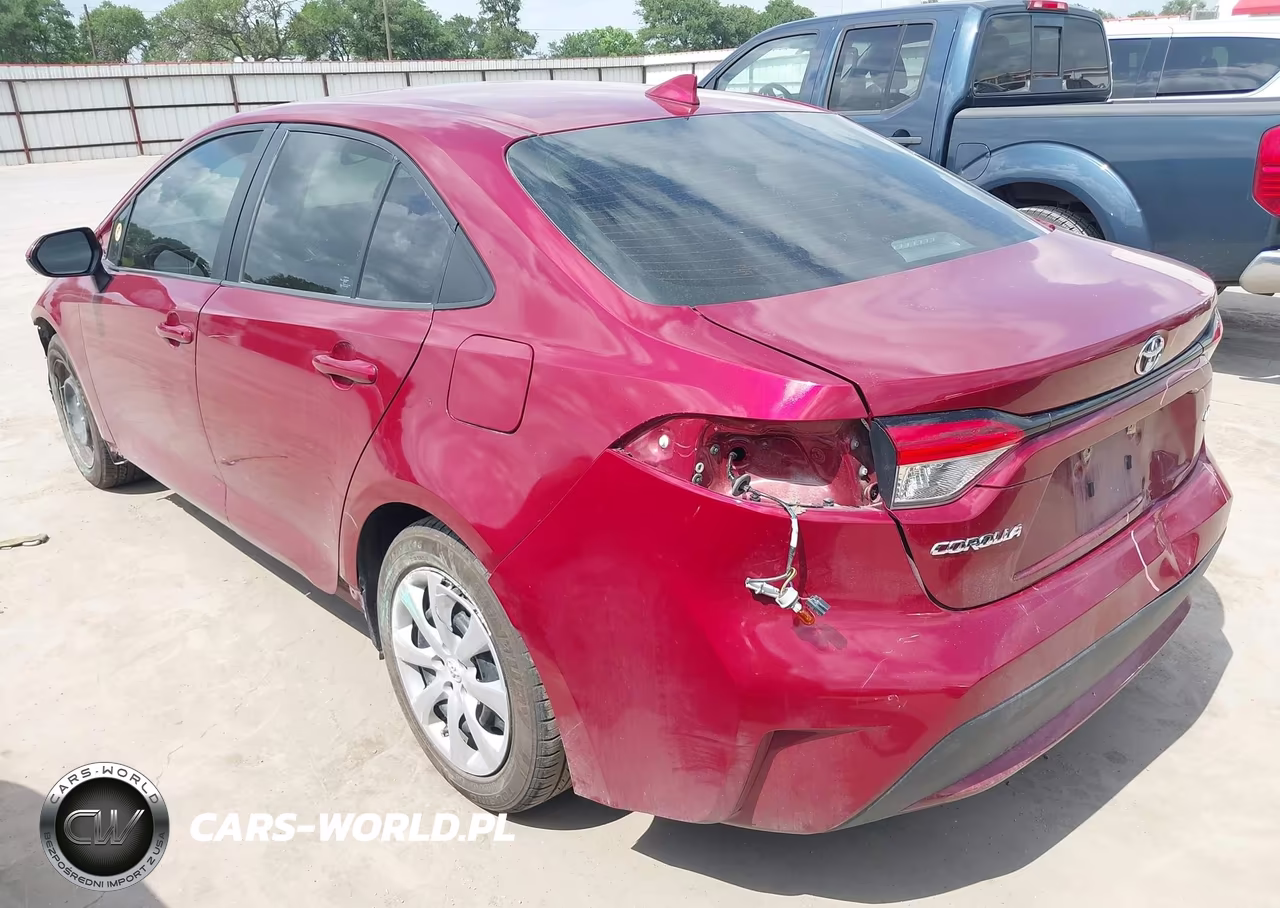 2022 Toyota Corolla Le VIN:5YFEPMAE5NP385118 - 3