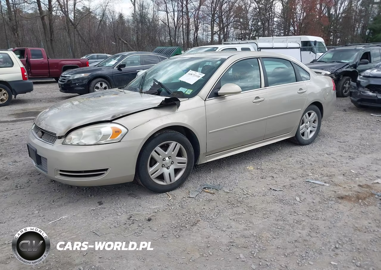2012 Chevrolet Impala Lt VIN:2G1WB5E35C1150644 - 2