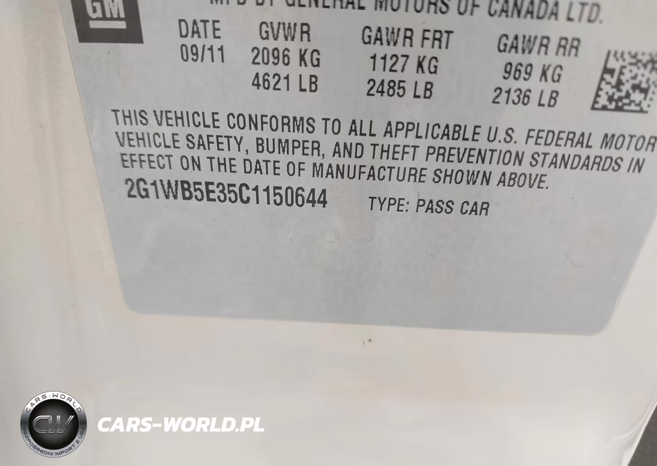 2012 Chevrolet Impala Lt VIN:2G1WB5E35C1150644 - 9