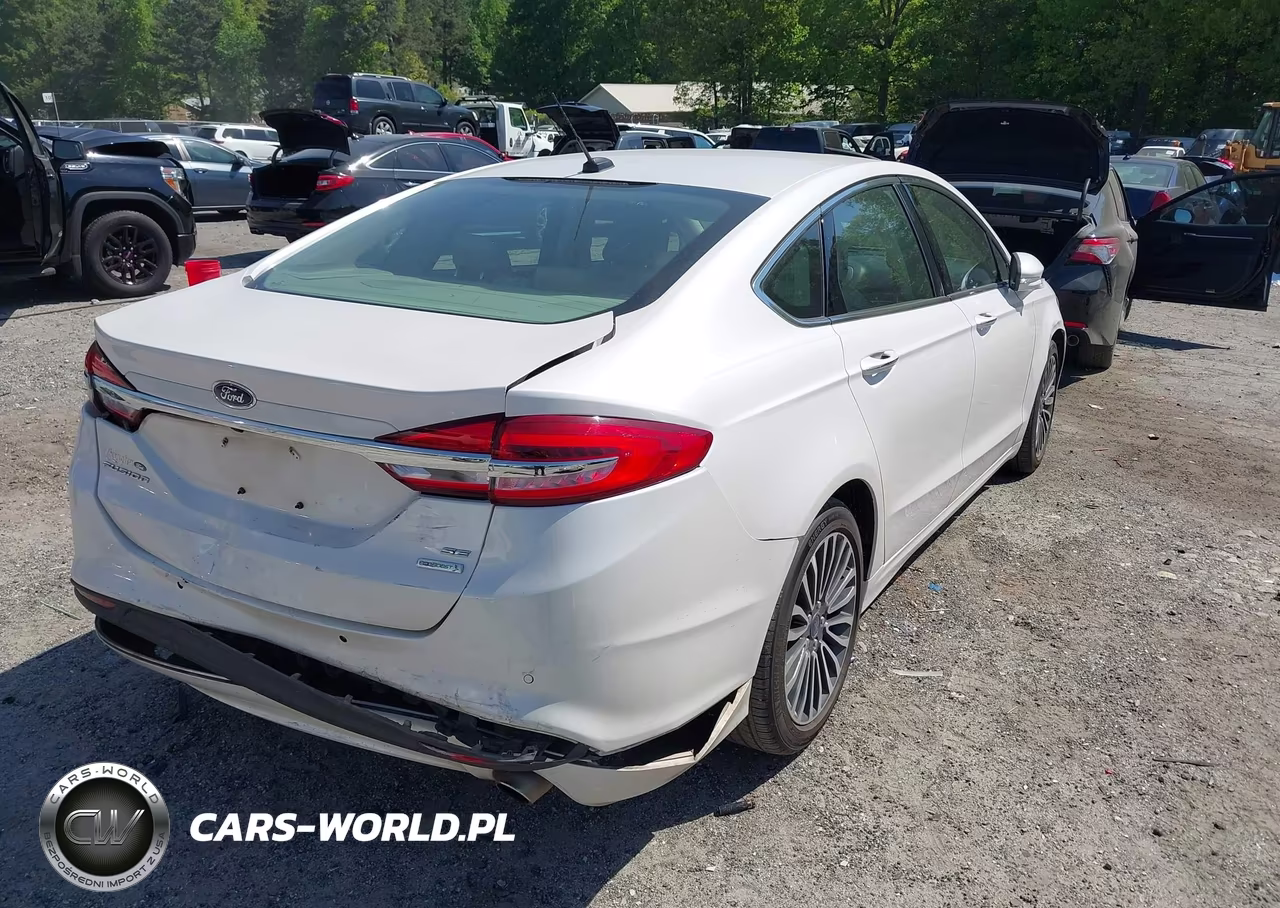 2018 Ford Fusion Se VIN:3FA6P0HD5JR179012 - 4