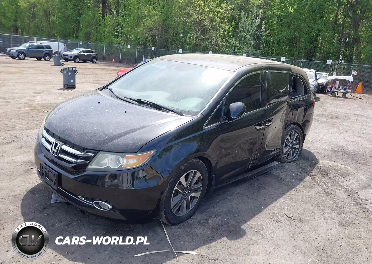 2015 Honda Odyssey Touring-Touring Elite VIN:5FNRL5H95FB014968 - 2