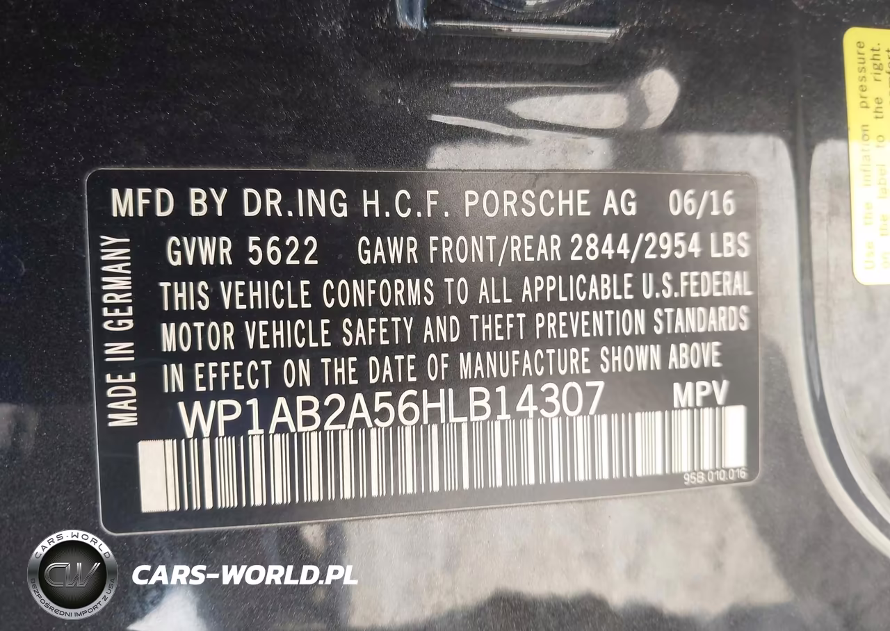 2017 Porsche Macan S VIN:WP1AB2A56HLB14307 - 9