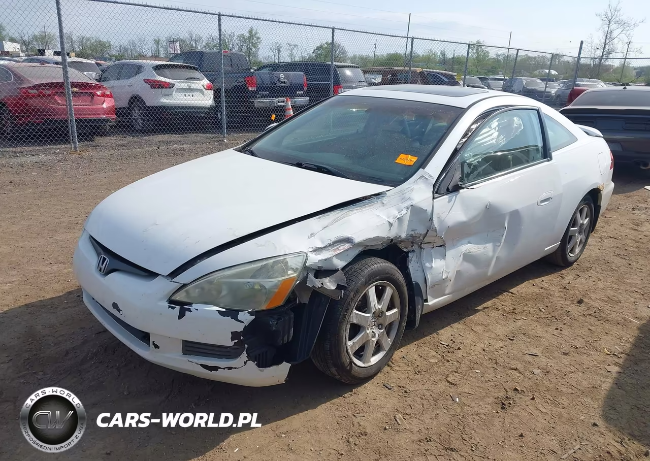 2005 Honda Accord Cpe Ex-L V6 VIN:1HGCM82675A014336 - 2