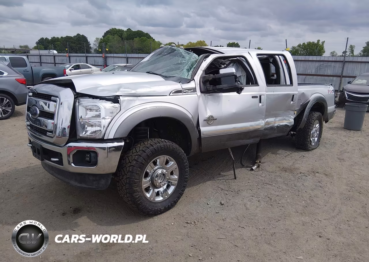 2012 Ford F-250 Lariat VIN:1FT7W2BT5CEB29536 - 2