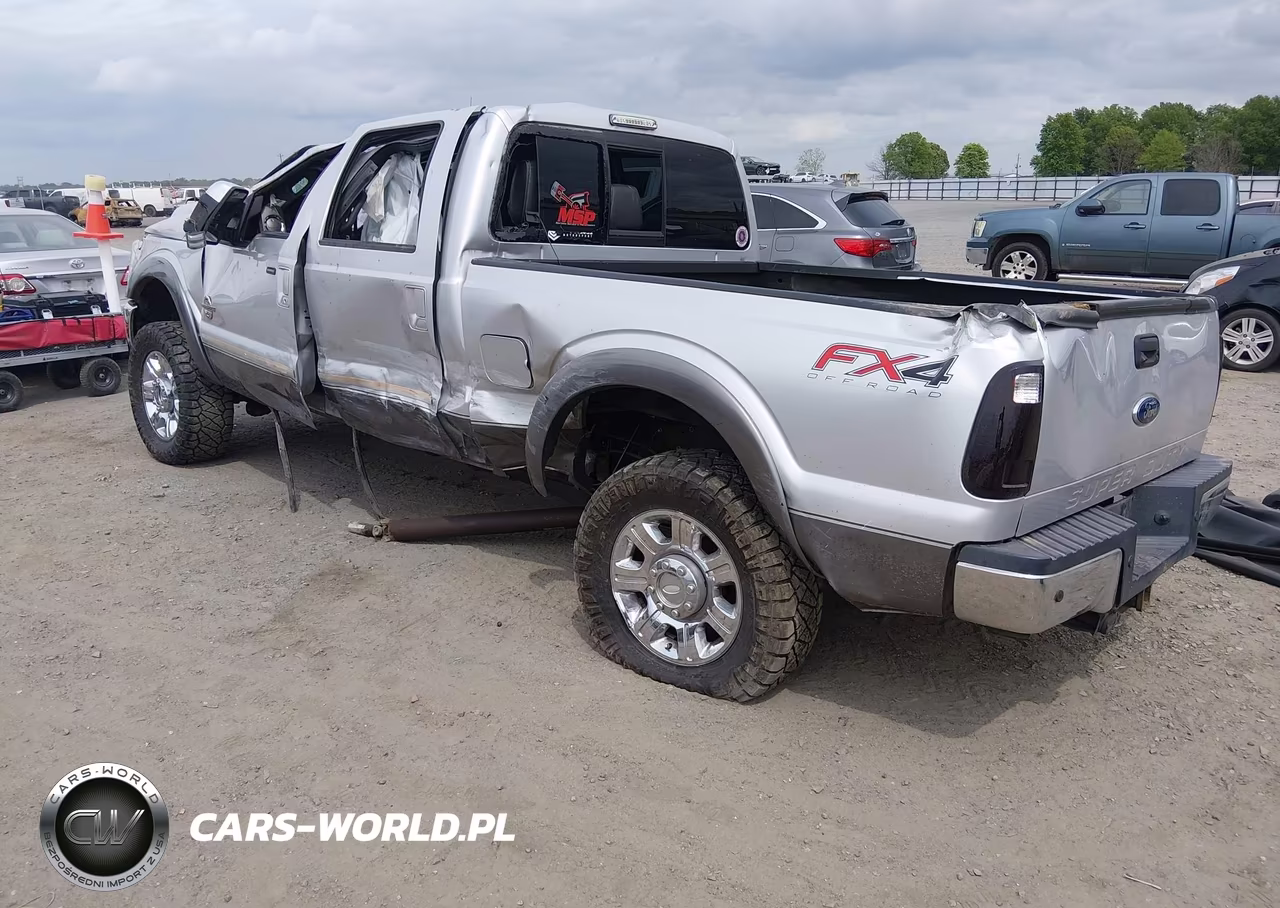2012 Ford F-250 Lariat VIN:1FT7W2BT5CEB29536 - 3