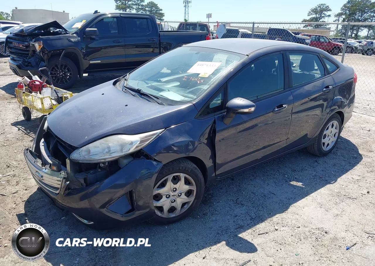2013 Ford Fiesta Se VIN:3FADP4BJ0DM159104 - 2