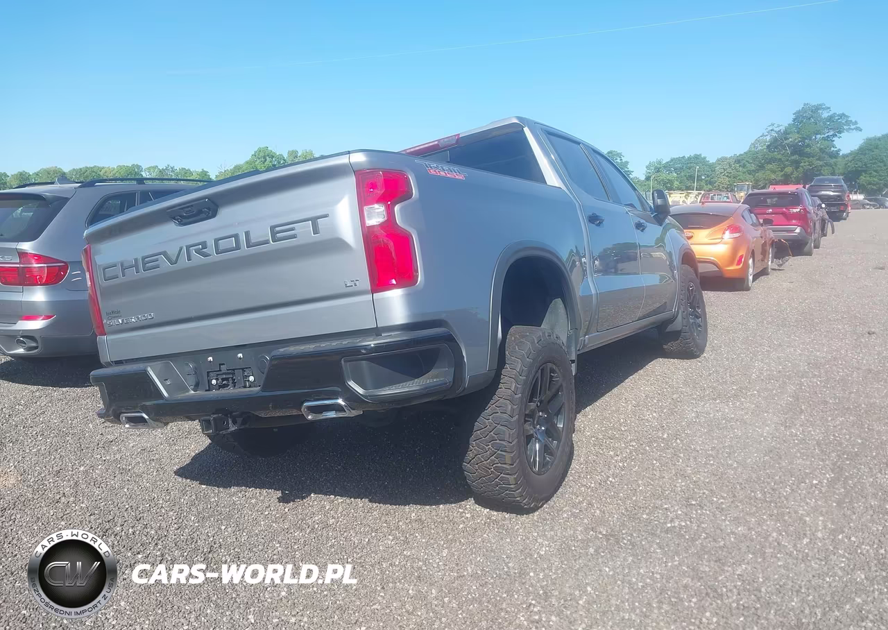 2023 Chevrolet Silverado 1500 4Wd Short Bed Lt Trail Boss VIN:3GCUDFED8PG351510 - 4