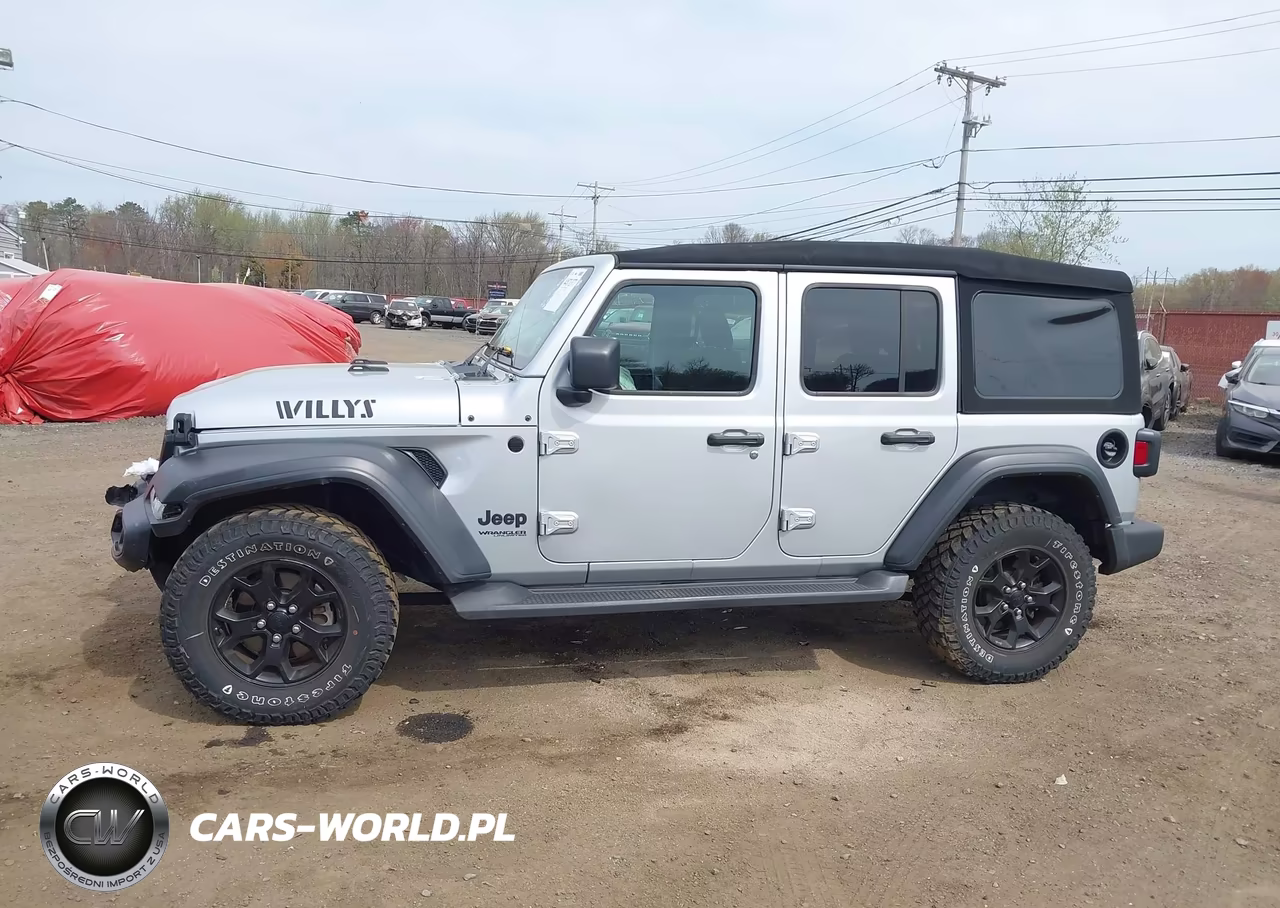 2022 Jeep Wrangler Unlimited Willys 4X4 VIN:1C4HJXDN1NW272656 - 14
