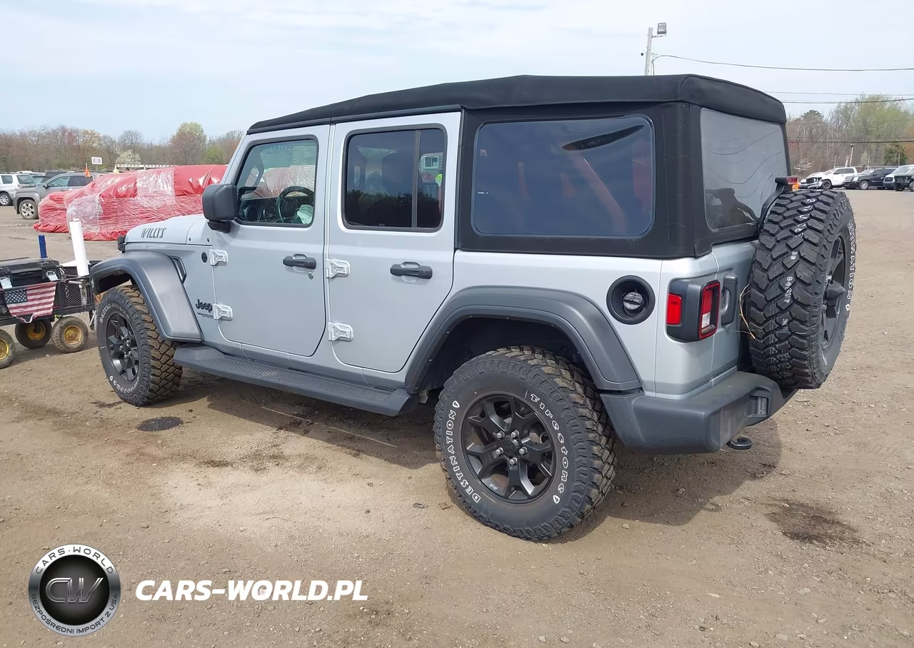 2022 Jeep Wrangler Unlimited Willys 4X4 VIN:1C4HJXDN1NW272656 - 3