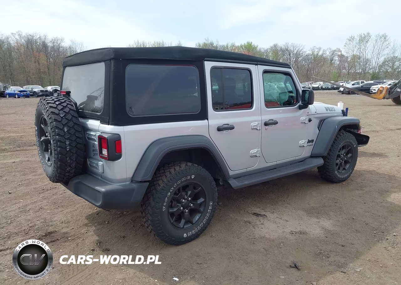 2022 Jeep Wrangler Unlimited Willys 4X4 VIN:1C4HJXDN1NW272656 - 4