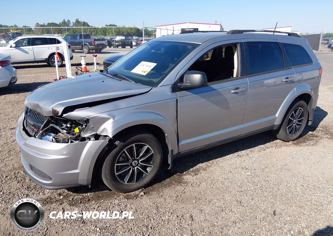 2018 Dodge Journey Se VIN:3C4PDCABXJT509599 - 2
