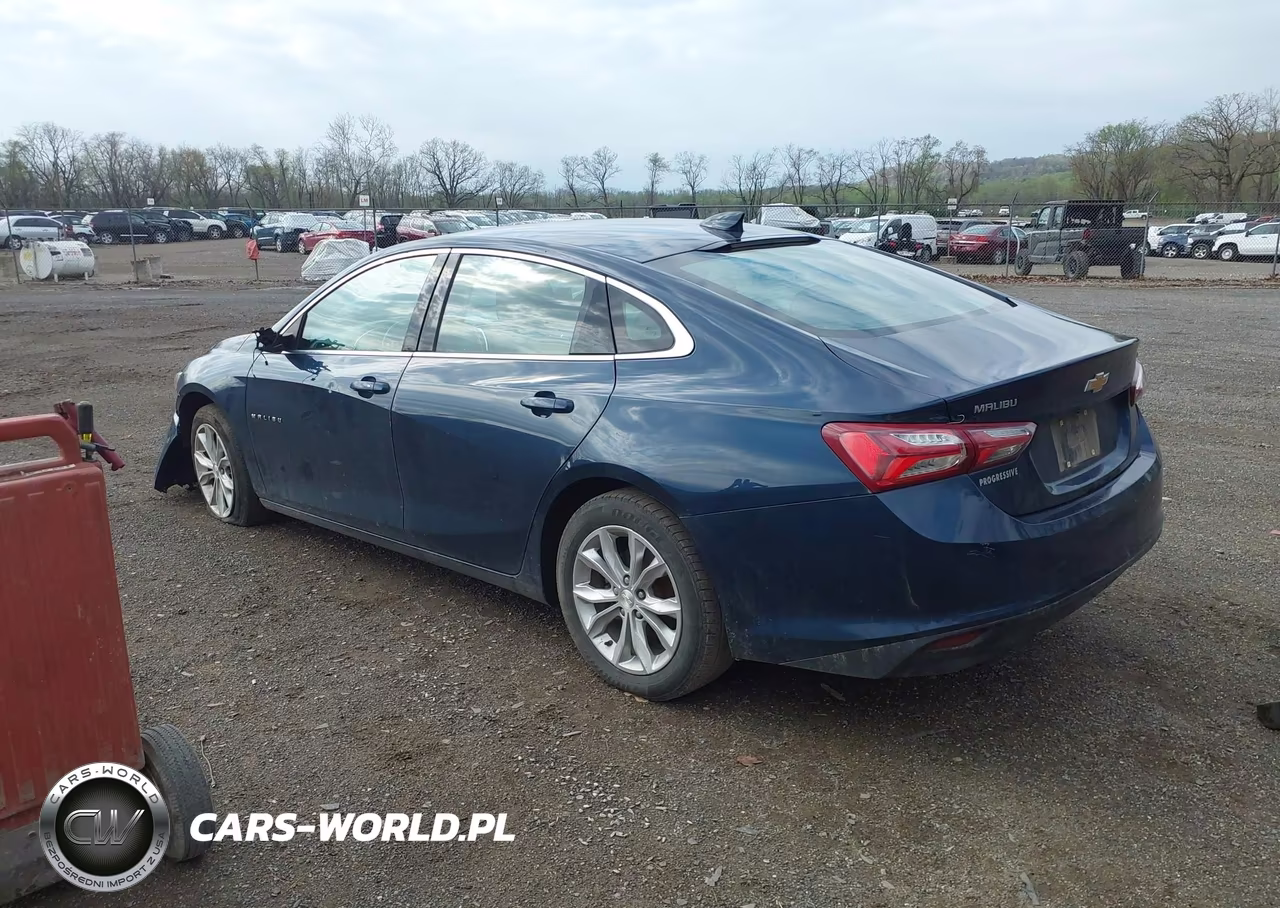 2020 Chevrolet Malibu Fwd Lt VIN:1G1ZD5ST1LF113384 - 3