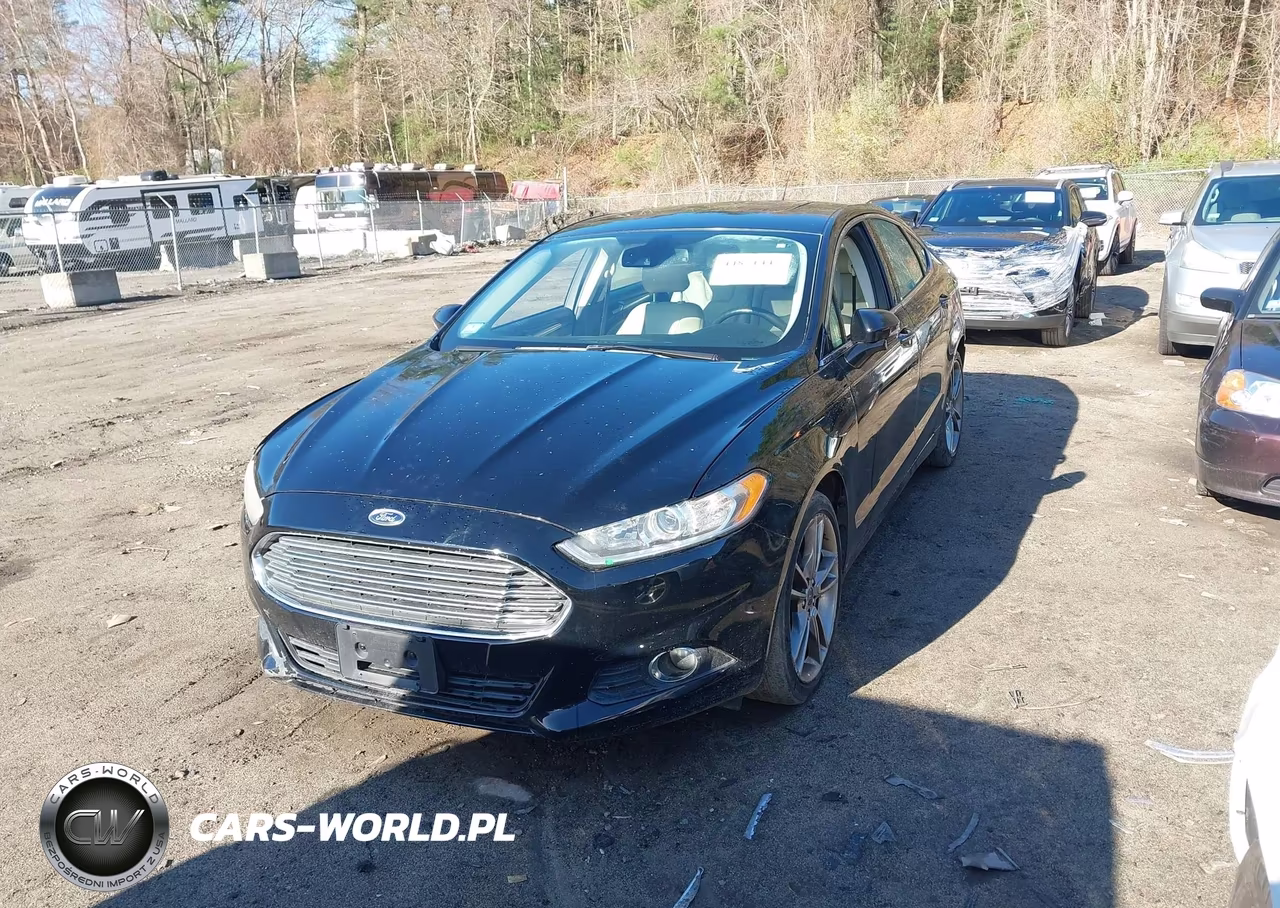 2016 Ford Fusion Titanium VIN:3FA6P0D94GR120561 - 2
