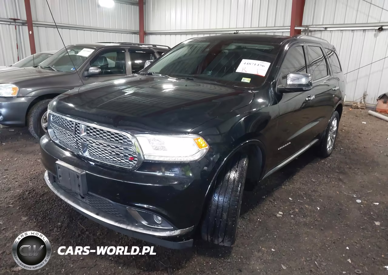 2017 Dodge Durango Citadel Awd VIN:1C4RDJEG9HC748750 - 2