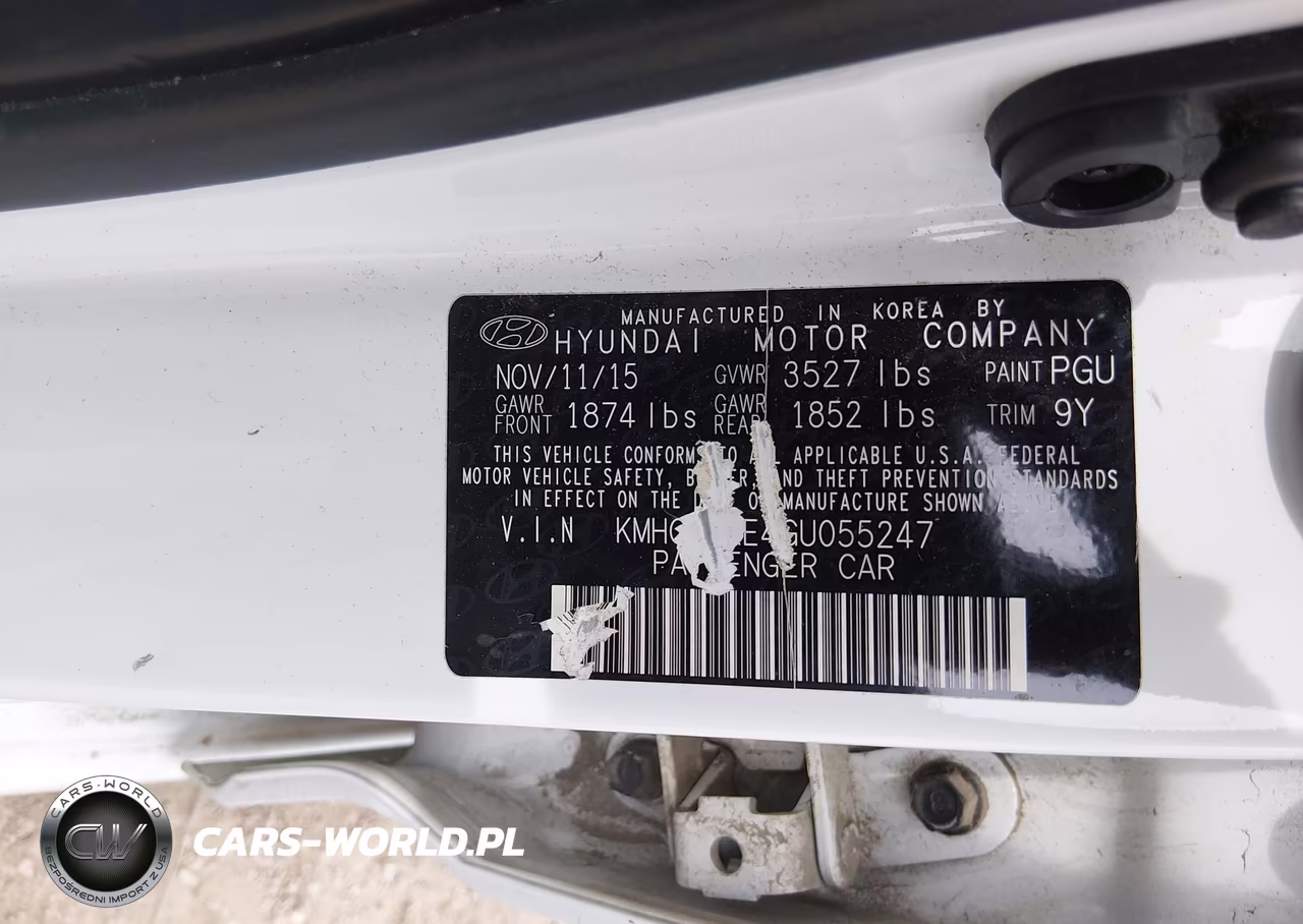 2016 Hyundai Accent Se VIN:KMHCT4AE4GU055247 - 9