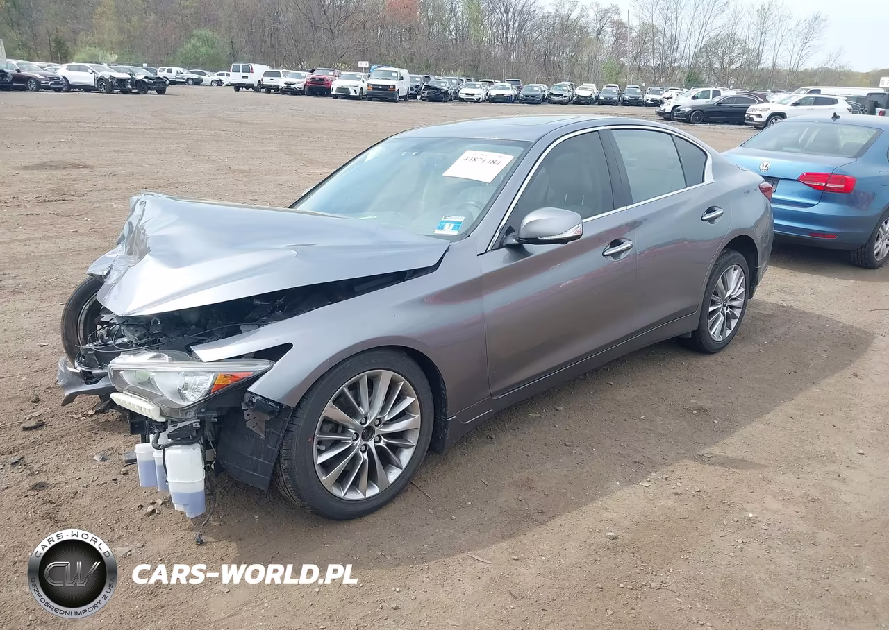 2018 Infiniti Q50 3.0T Luxe VIN:JN1EV7AR3JM436495 - 2