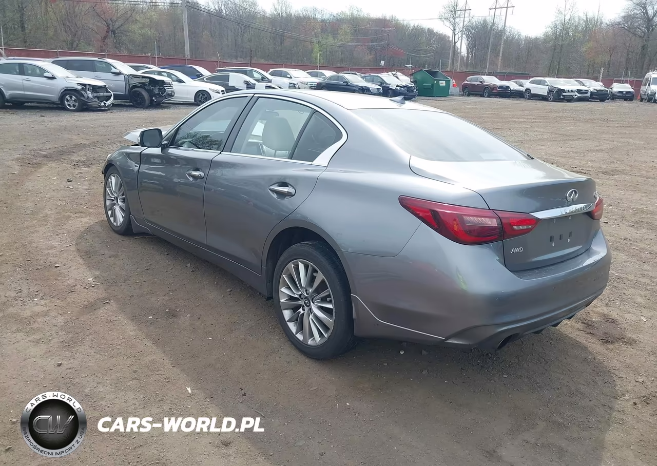 2018 Infiniti Q50 3.0T Luxe VIN:JN1EV7AR3JM436495 - 3