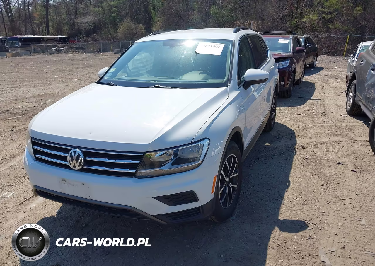 2021 Volkswagen Tiguan 2.0T Se-2.0T Se R-Line Black-2.0T Sel VIN:3VV2B7AX0MM096014 - 2