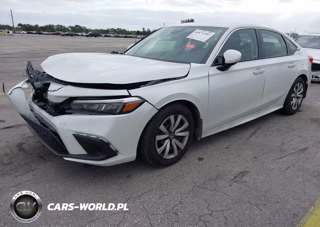 2024 Honda Civic Lx VIN:2HGFE2F26RH521721 - 2