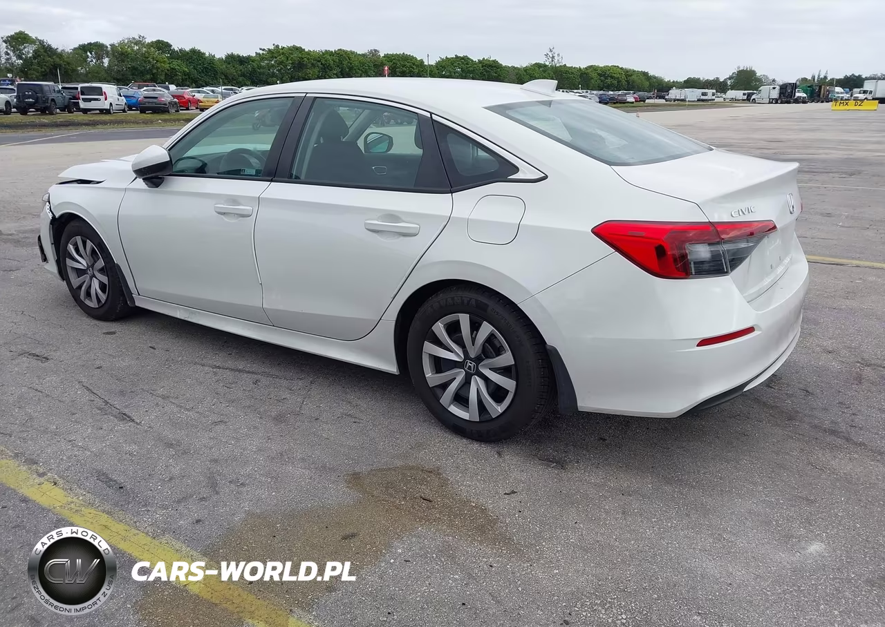 2024 Honda Civic Lx VIN:2HGFE2F26RH521721 - 3