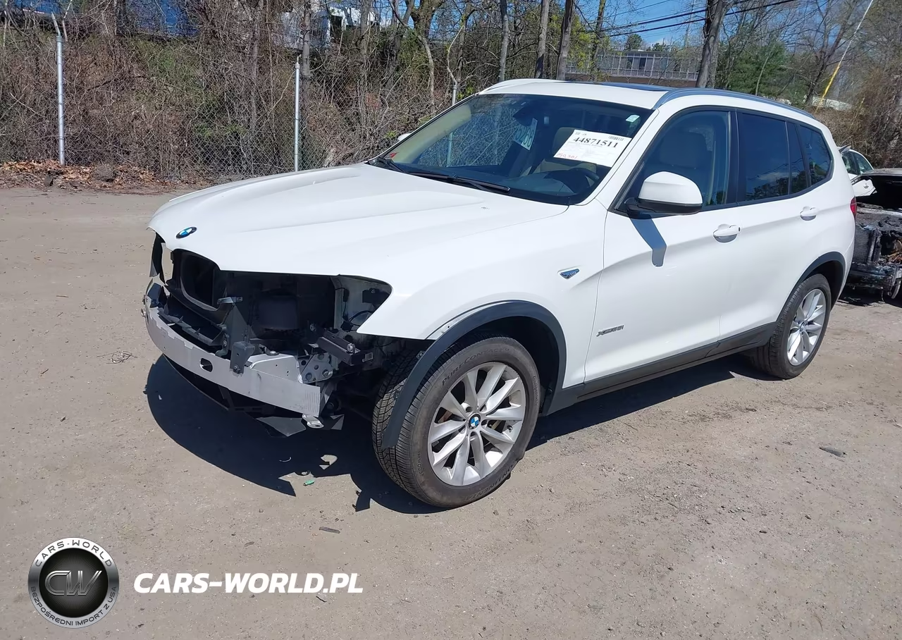 2015 BMW X3 xDrive28I VIN:5UXWX9C55F0D61025 - 2