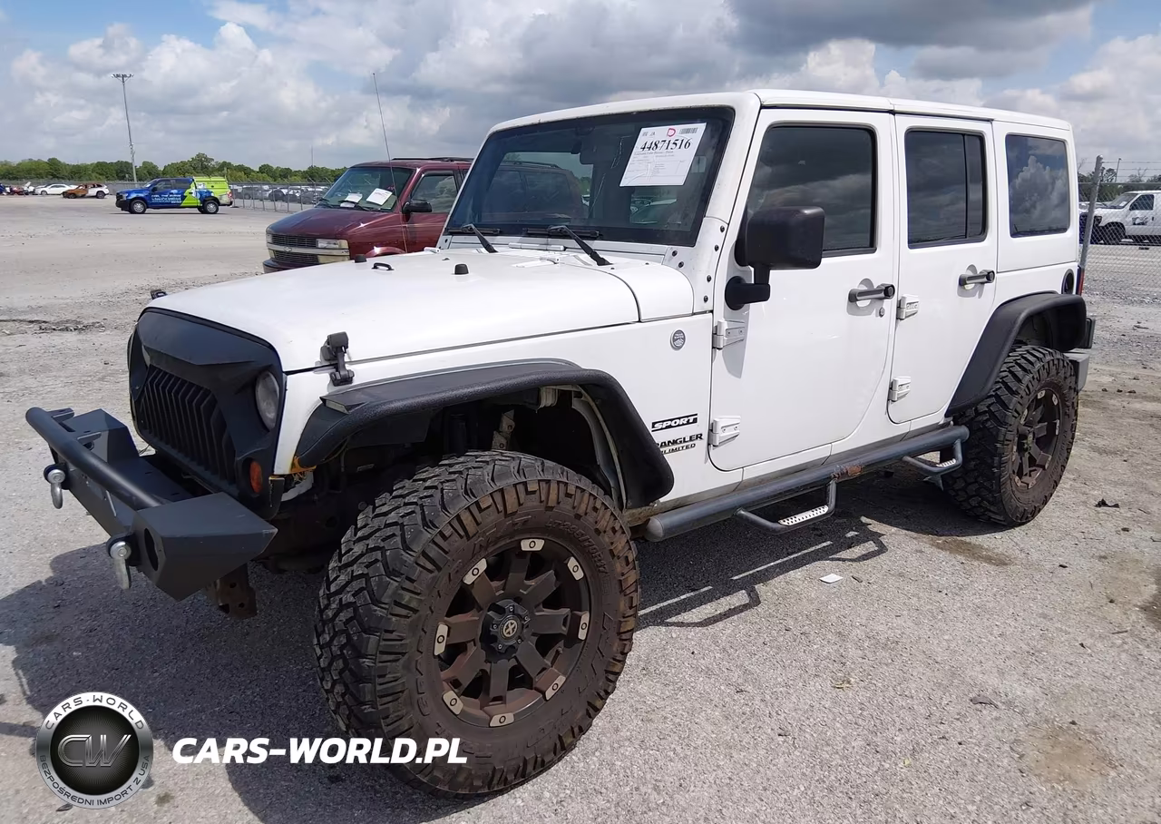 2012 Jeep Wrangler Unlimited Sport VIN:1C4BJWDG5CL135865 - 2