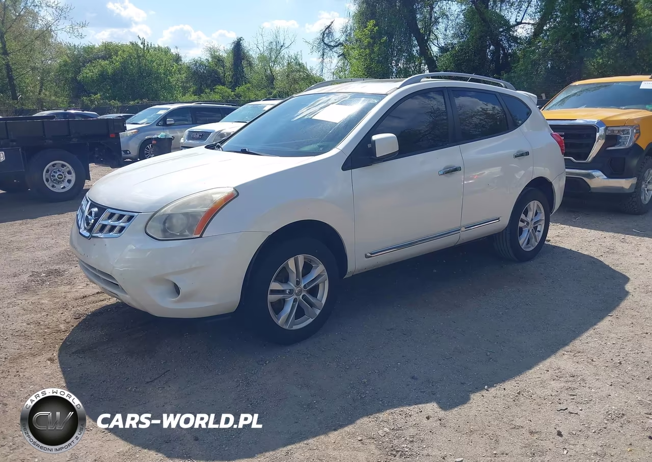 2012 Nissan Rogue Sv VIN:JN8AS5MV6CW367850 - 2