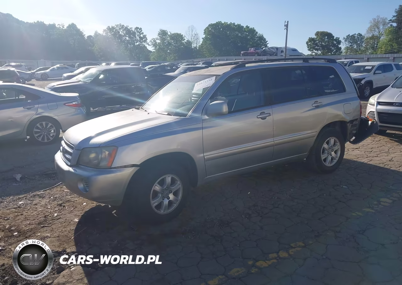 2001 Toyota Highlander VIN:JTEGD21A210016560 - 2