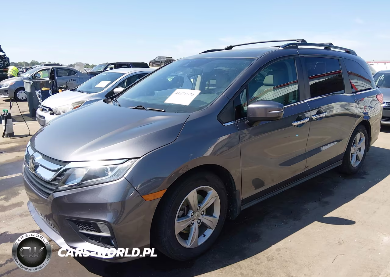 2020 Honda Odyssey Ex-L-Ex-L W-Navi Res VIN:5FNRL6H71LB044176 - 2
