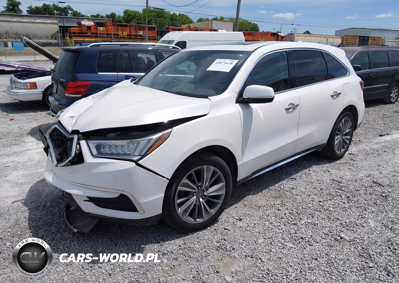 2017 Acura Mdx Technology Package VIN:5J8YD4H59HL004039 - 2
