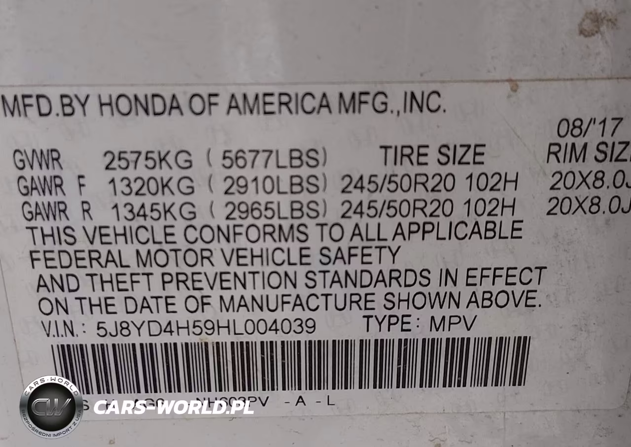 2017 Acura Mdx Technology Package VIN:5J8YD4H59HL004039 - 9
