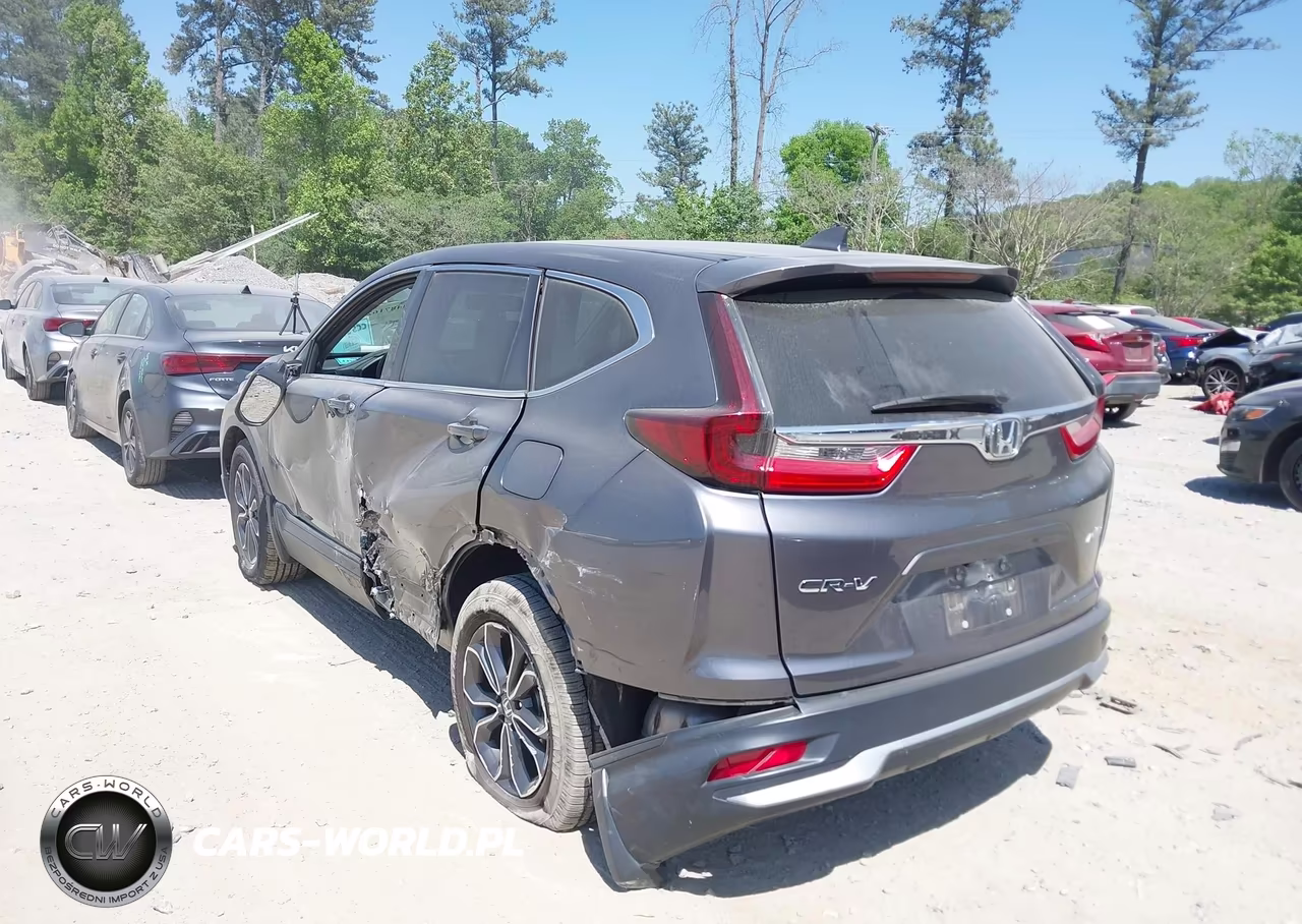 2020 Honda Cr-V Awd Ex-L VIN:5J6RW2H88LL037841 - 3