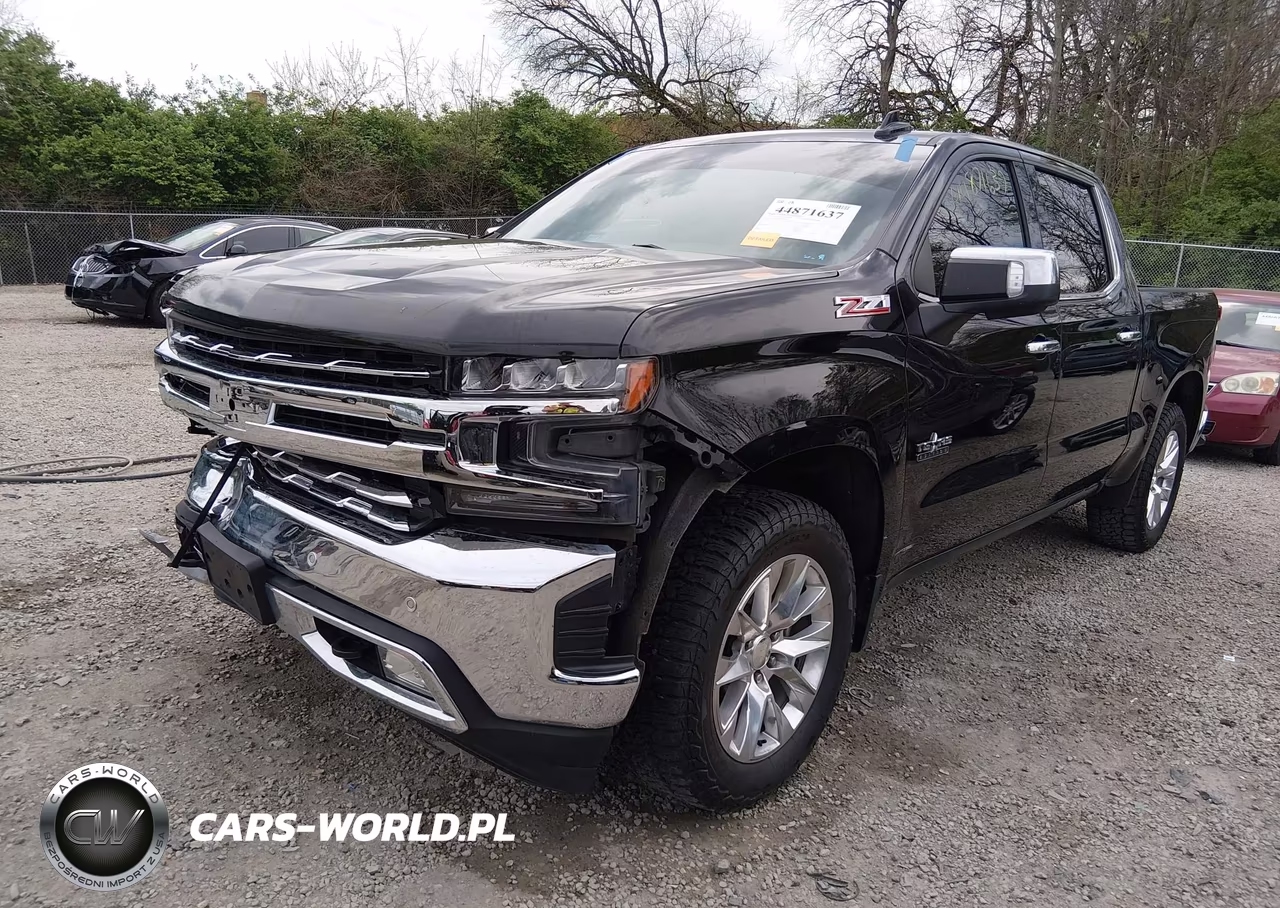 2021 Chevrolet Silverado 1500 4Wd Short Bed Ltz VIN:3GCUYGED0MG189295 - 2