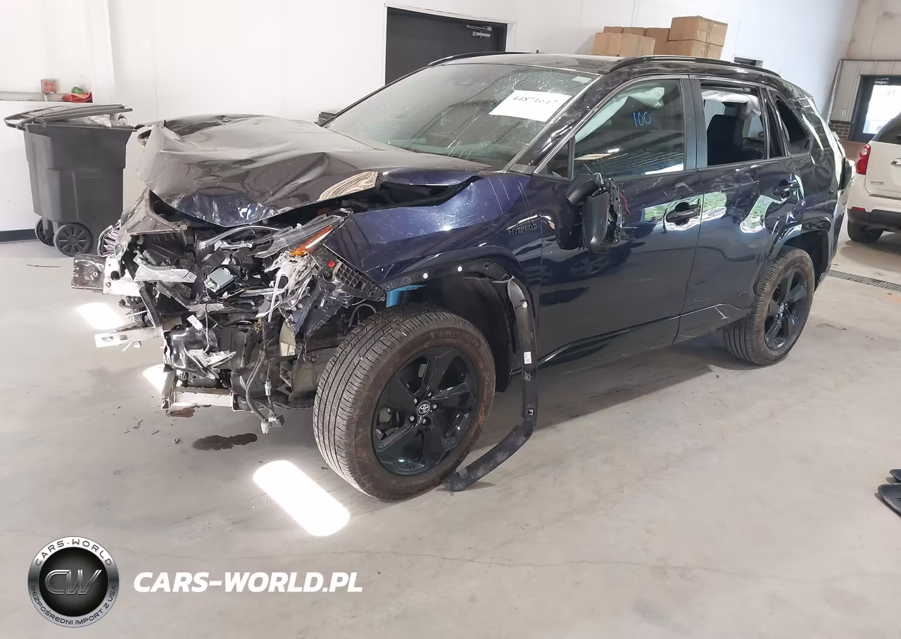 2021 Toyota Rav4 Hybrid Xse VIN:2T3E6RFV9MW006375 - 2