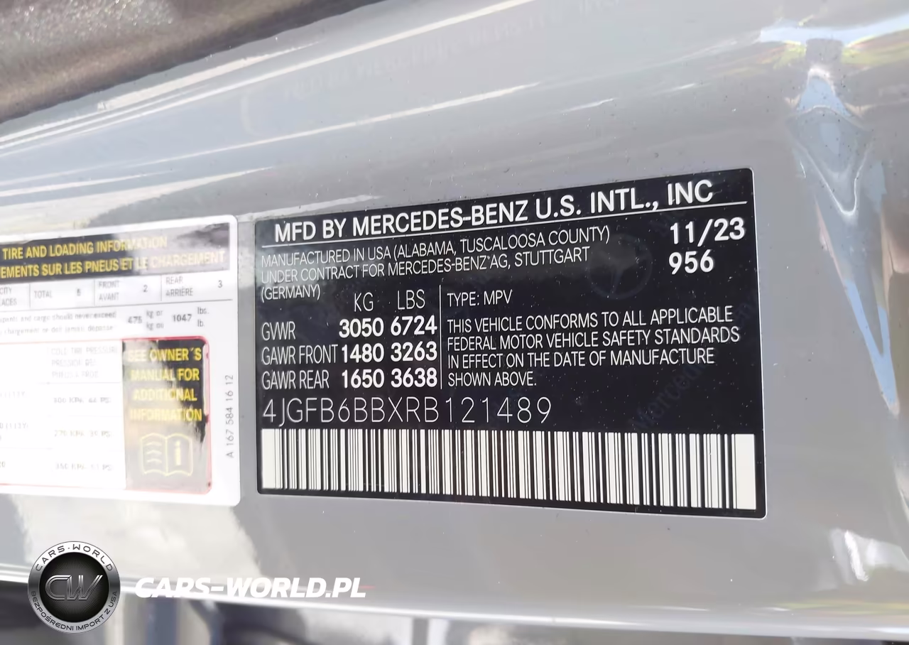 2024 Mercedes-Benz Amg Gle 53 4Matic+ VIN:4JGFB6BBXRB121489 - 9