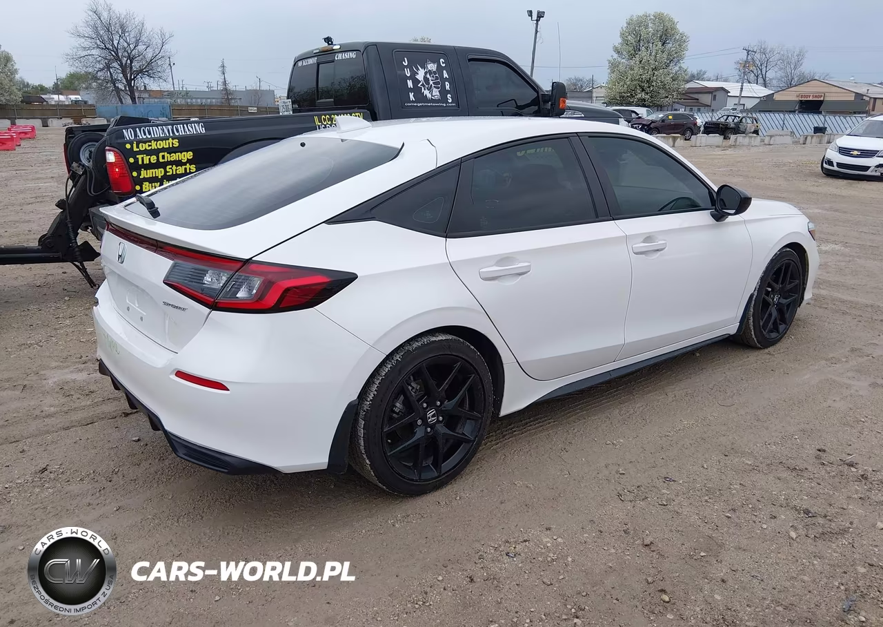 2025 Honda Civic Sedan Sport VIN:19XFL2H83SE026352 - 4