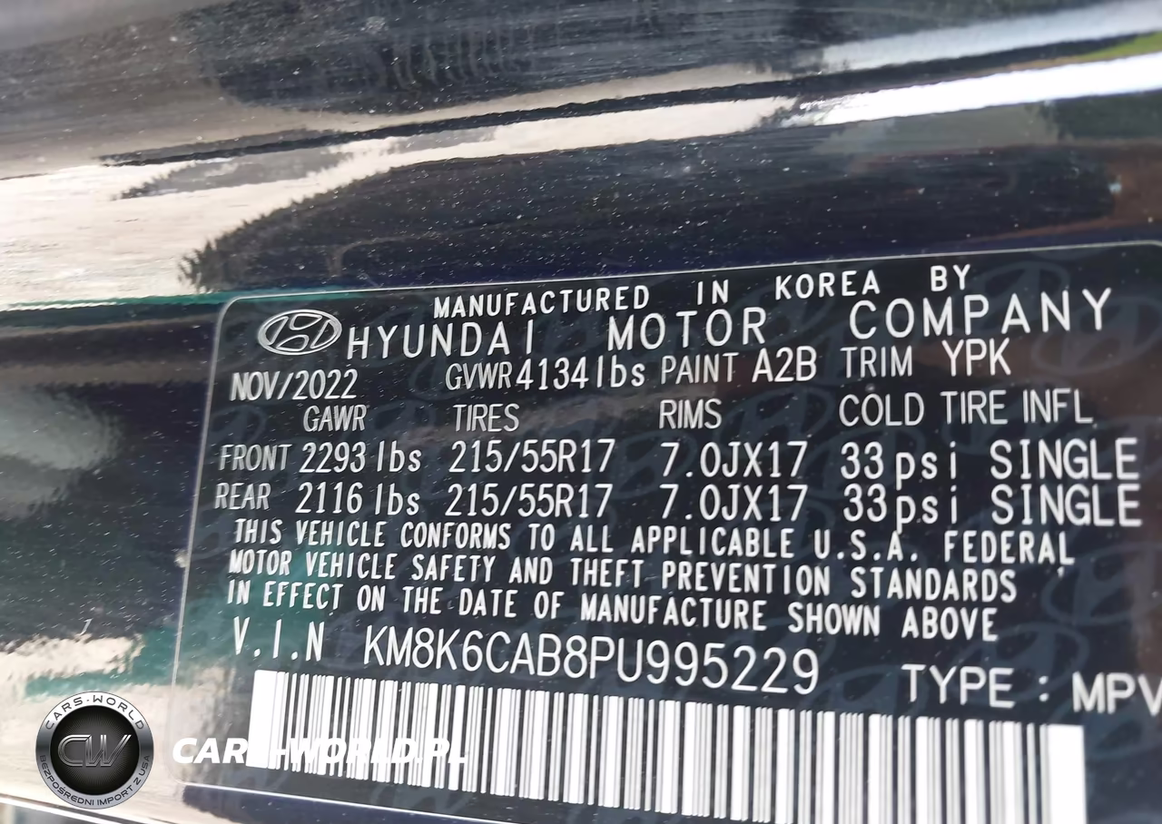 2023 Hyundai Kona Sel VIN:KM8K6CAB8PU995229 - 9