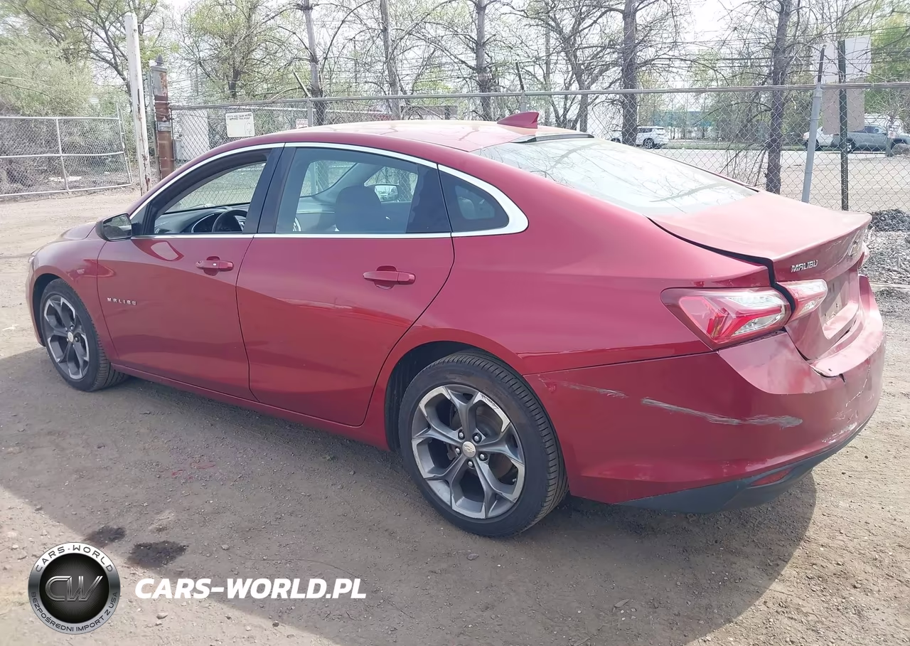 2020 Chevrolet Malibu Fwd Lt VIN:1G1ZD5ST0LF124764 - 3