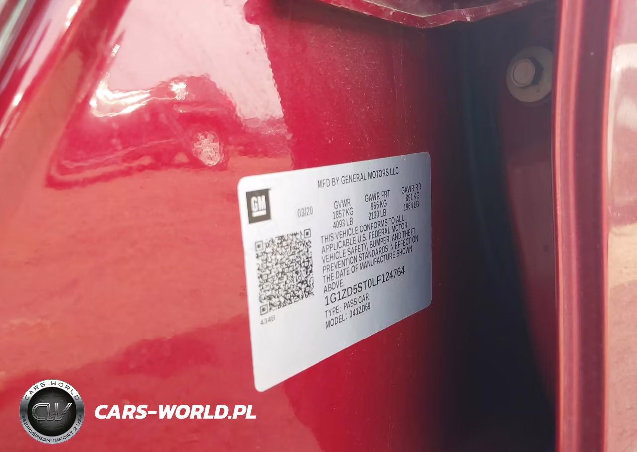 2020 Chevrolet Malibu Fwd Lt VIN:1G1ZD5ST0LF124764 - 9