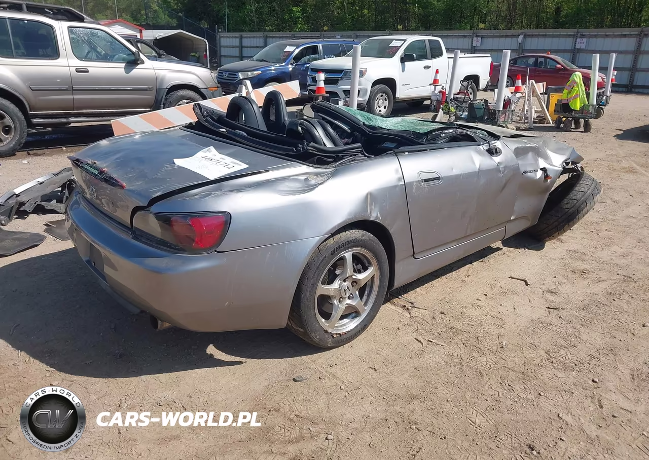 2000 Honda S2000 VIN:JHMAP1145YT004965 - 4