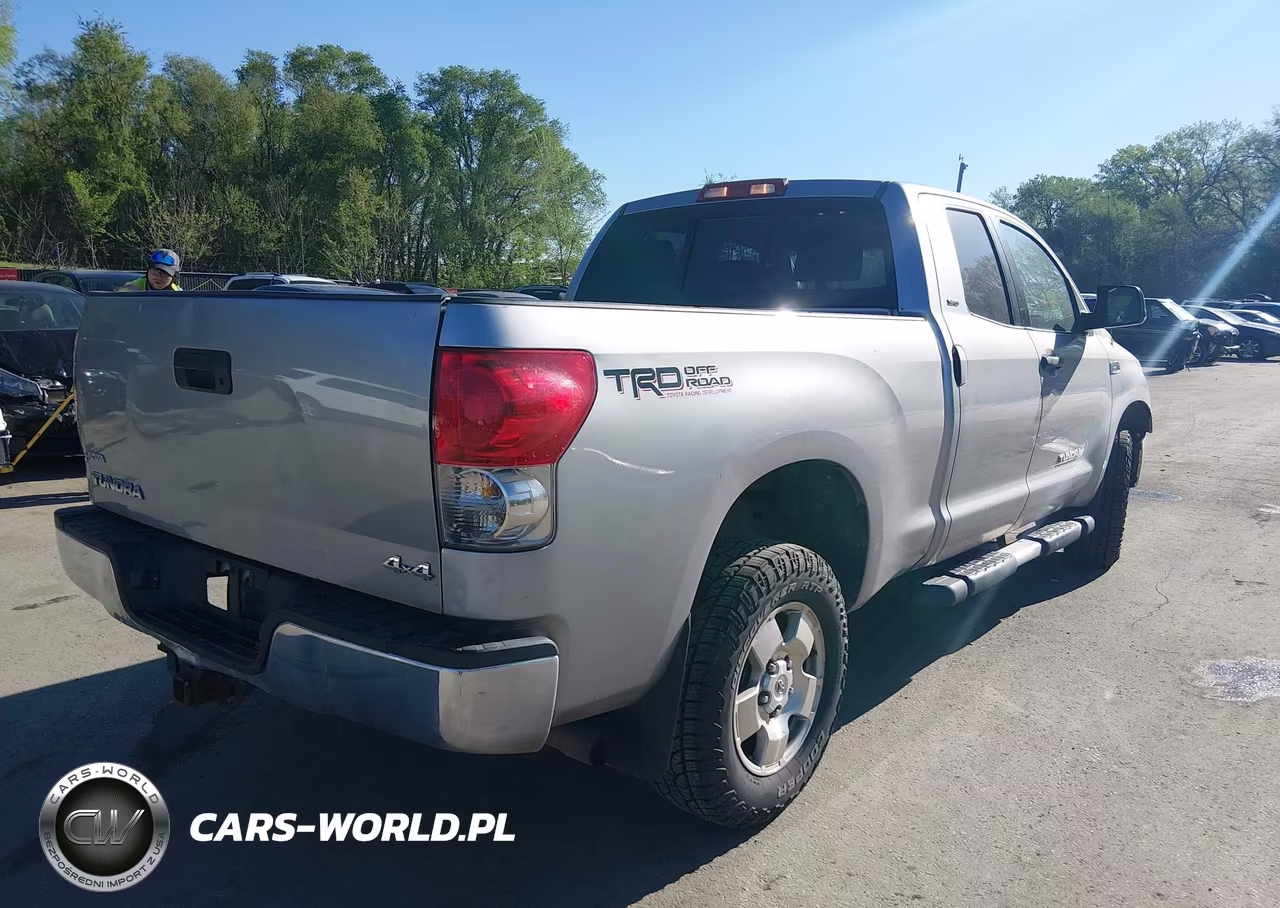 2008 Toyota Tundra Sr5 5.7L V8 VIN:5TFBV54168X037583 - 4