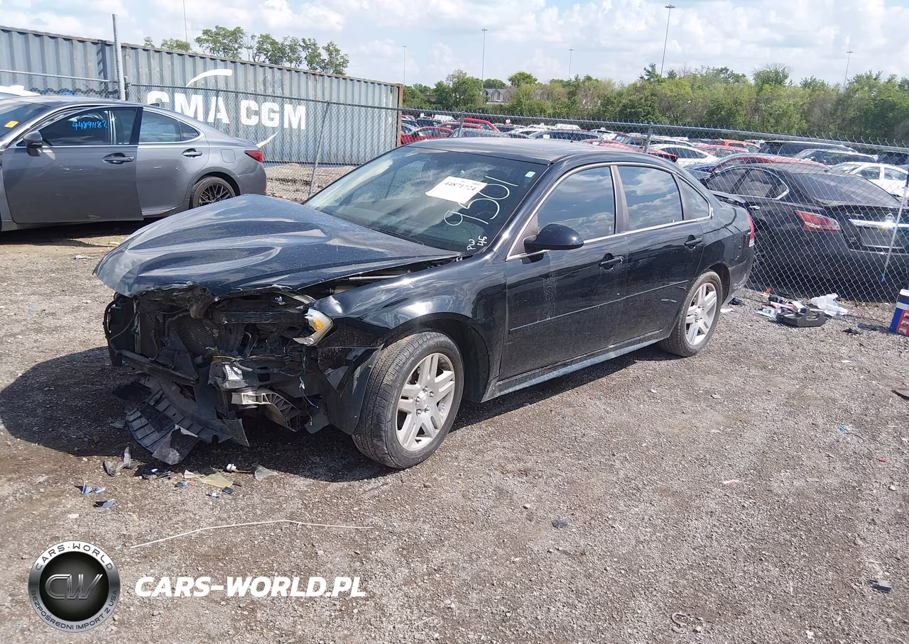 2012 Chevrolet Impala Lt VIN:2G1WB5E38C1199501 - 2