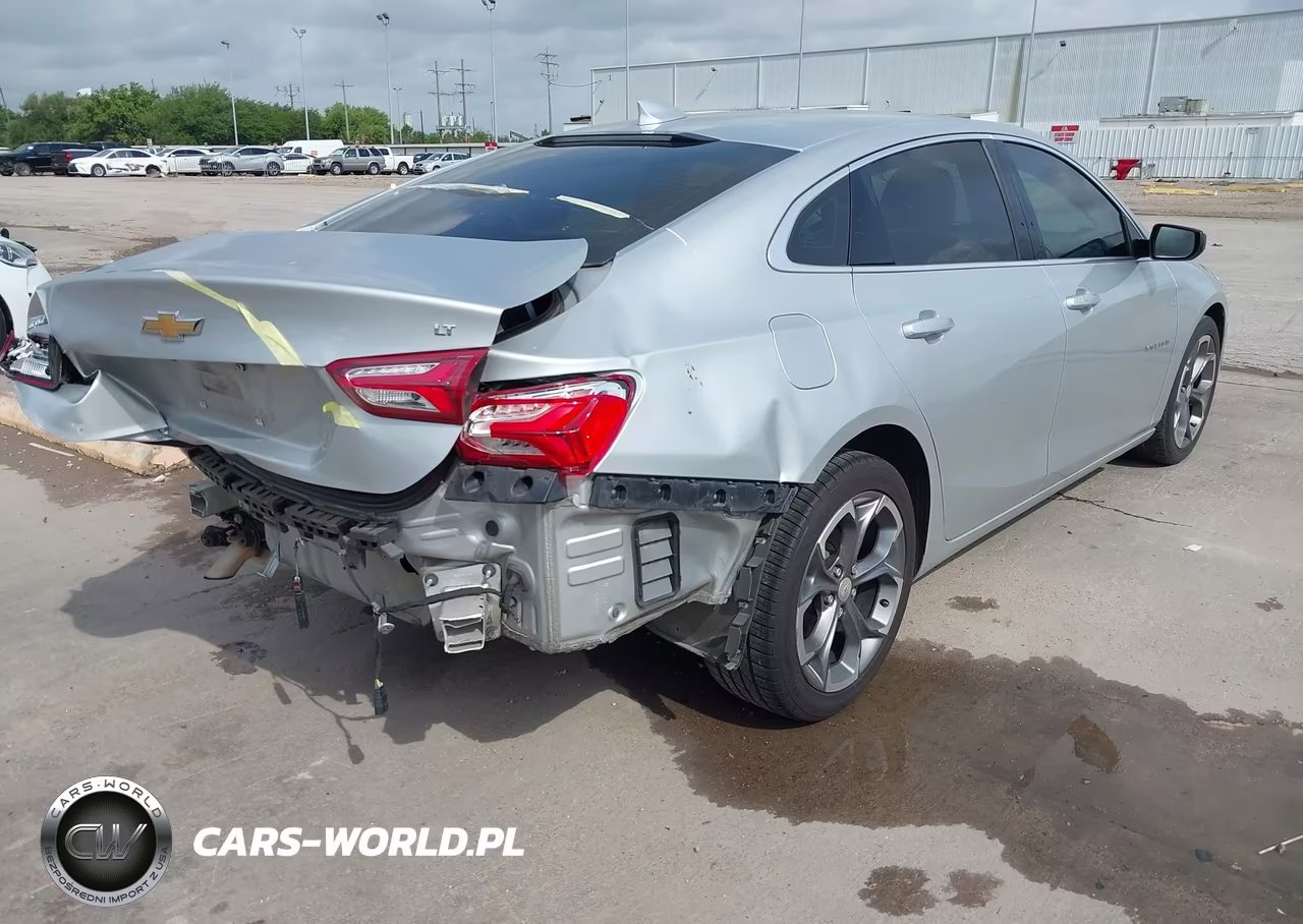 2022 Chevrolet Malibu Fwd Lt VIN:1G1ZD5ST2NF103093 - 4