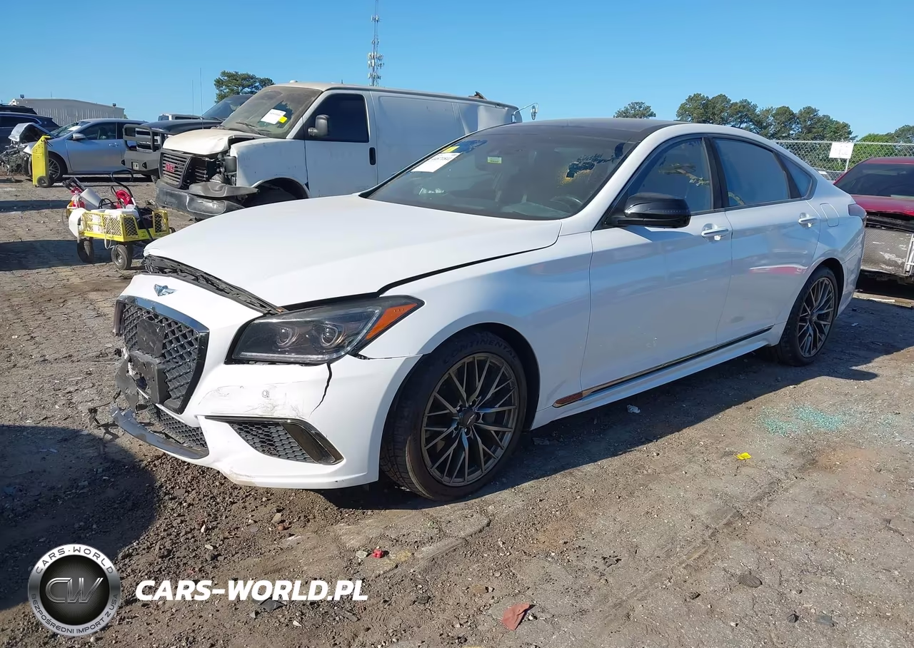 2018 Genesis G80 3.3T Sport VIN:KMHGN4JB2JU282154 - 2