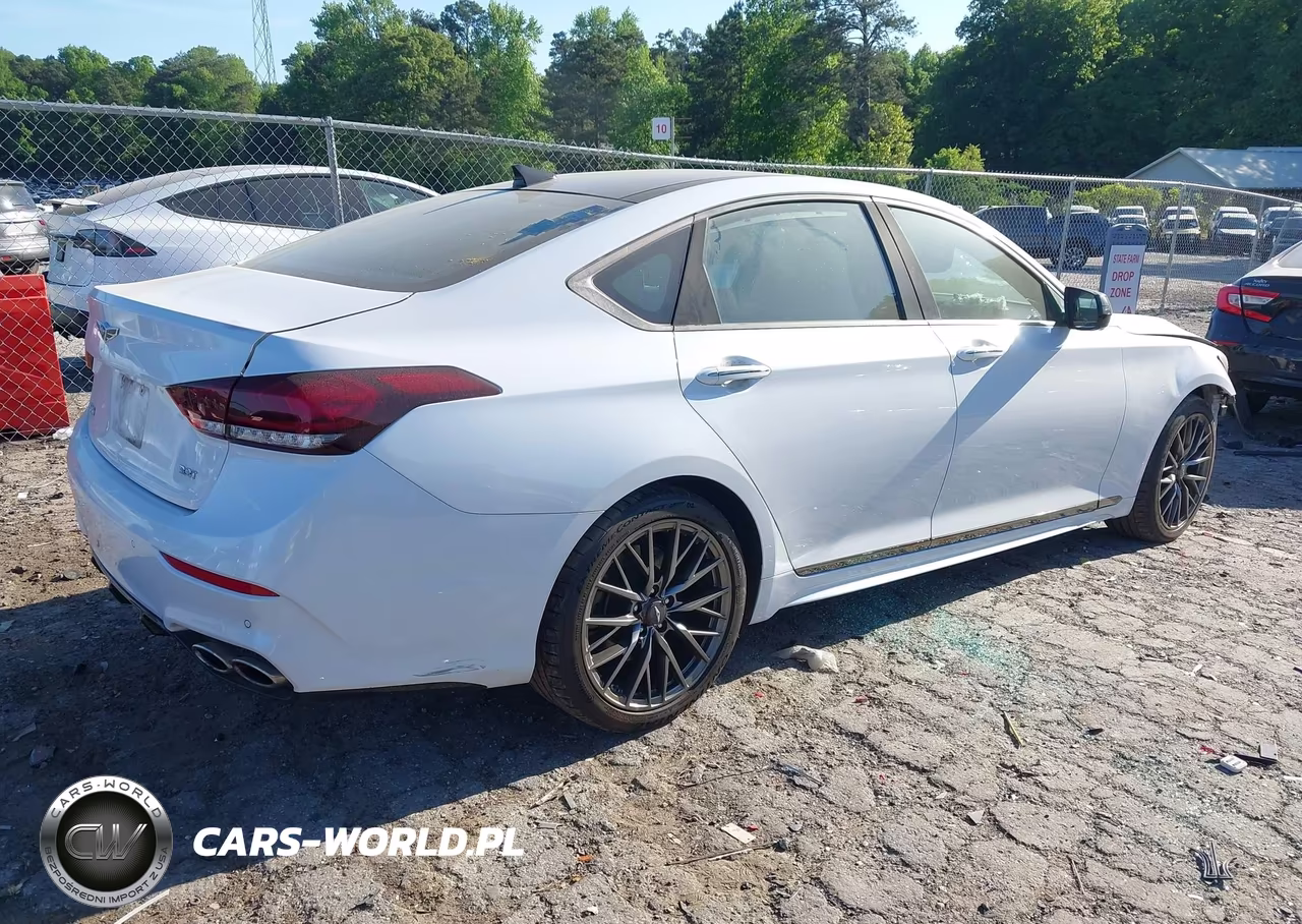 2018 Genesis G80 3.3T Sport VIN:KMHGN4JB2JU282154 - 4