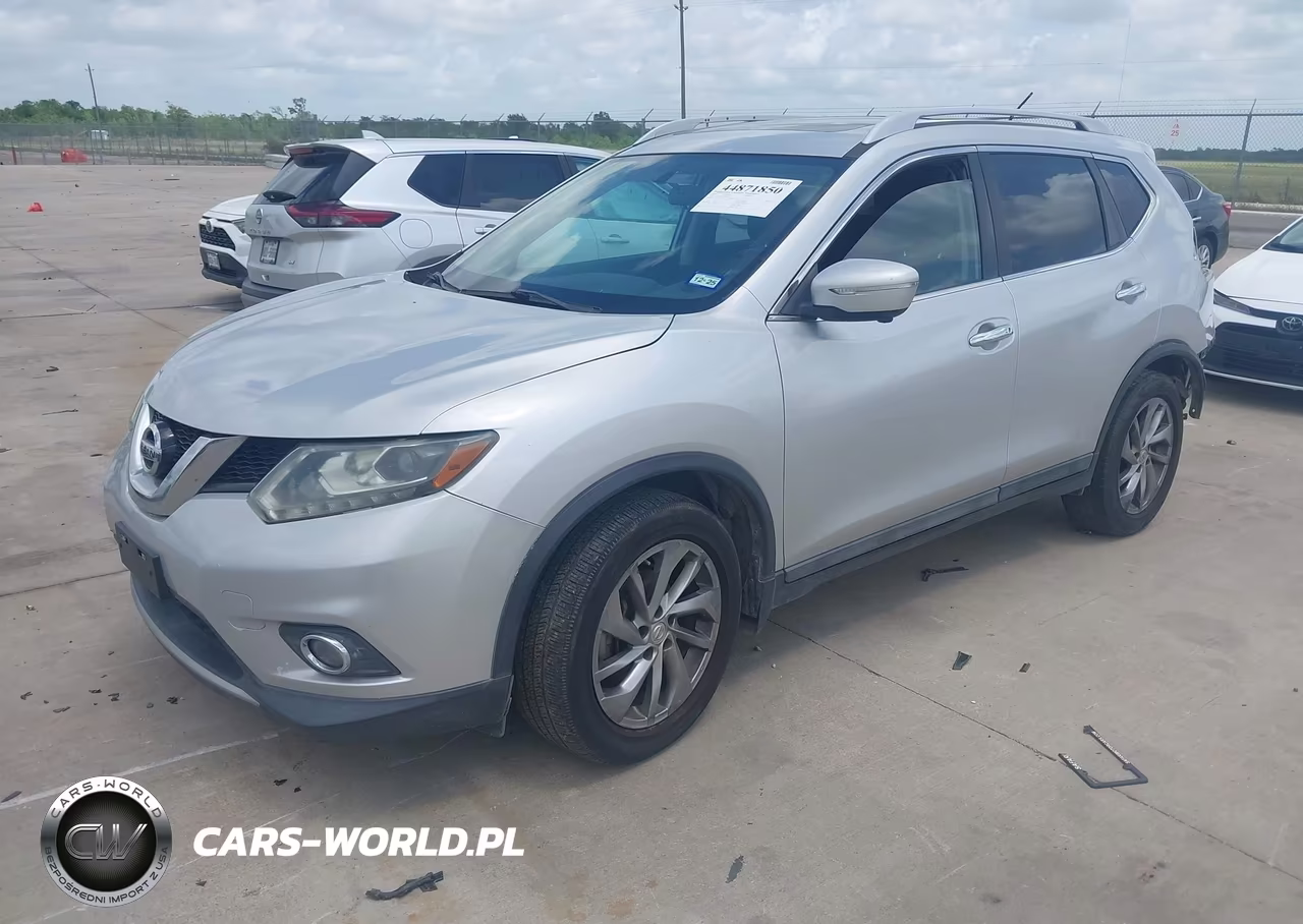 2015 Nissan Rogue Sl VIN:5N1AT2MT6FC795442 - 2