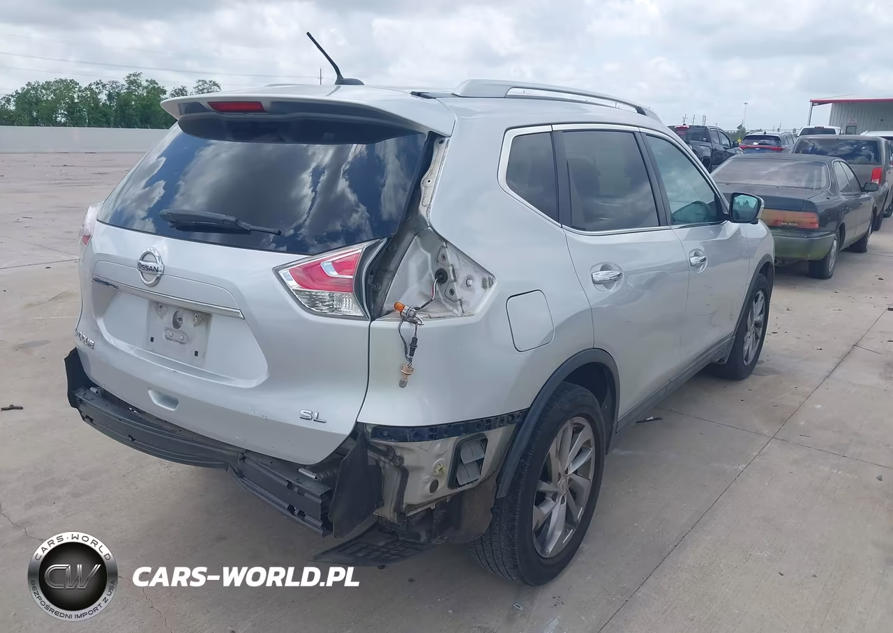 2015 Nissan Rogue Sl VIN:5N1AT2MT6FC795442 - 4
